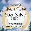 2 oz CBD Salve (Arnica & Menthol, Avocado)