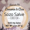 2 oz CBD Salve (Cinnamon & Clove, Avocado)