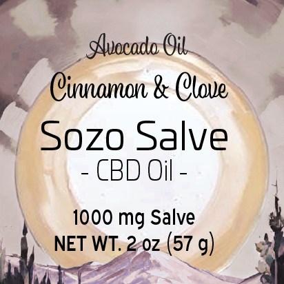 2 oz CBD Salve (Cinnamon & Clove, Avocado)