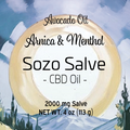 4 oz CBD Salve (Arnica & Menthol, Avocado)