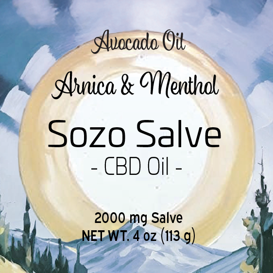 4 oz CBD Salve (Arnica & Menthol, Avocado)