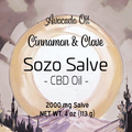 4 oz CBD Salve (Cinnamon & Clove, Avocado)