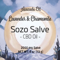 4 oz CBD Salve (Lavender & Chamomile, Avocado)